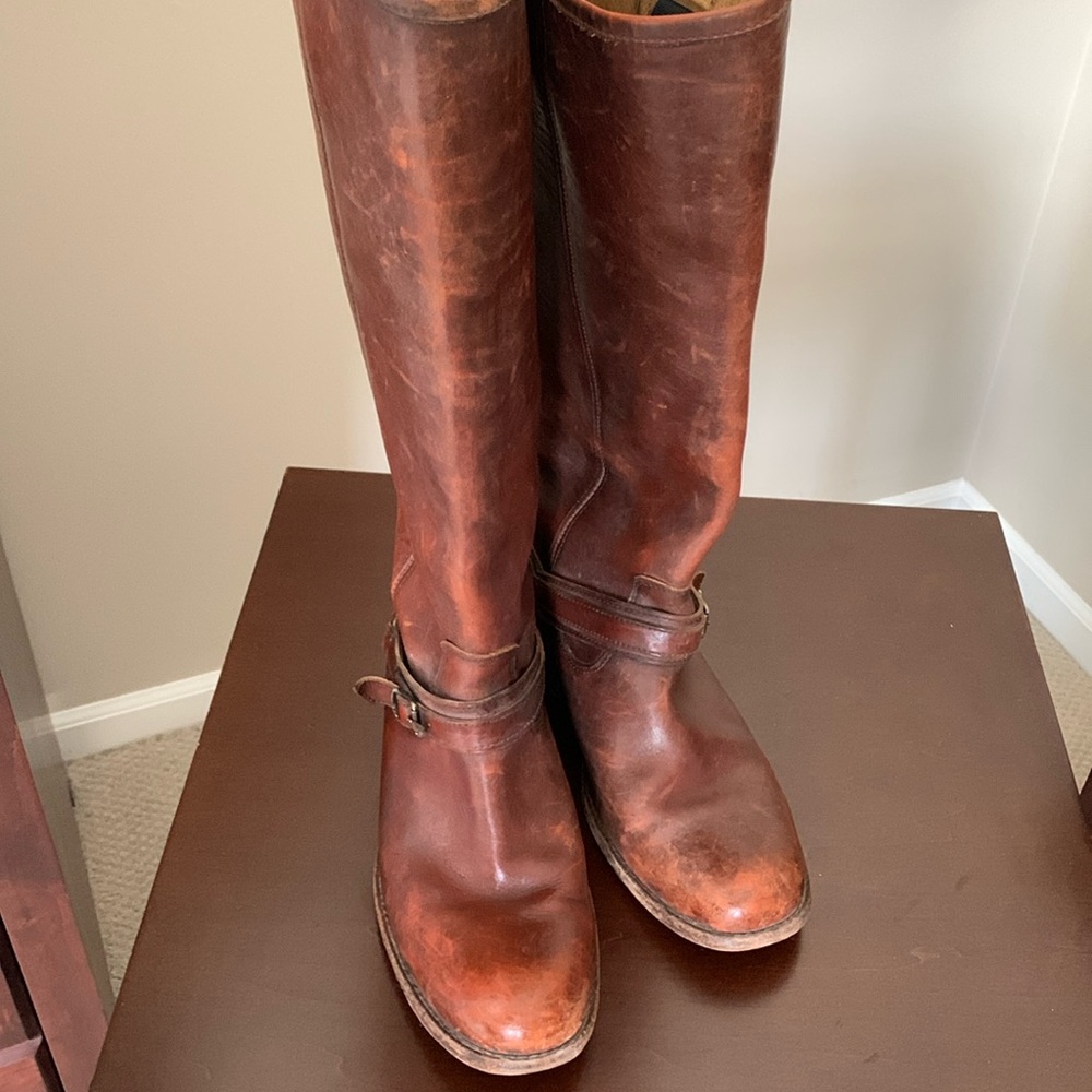 FRYE Phillip ring tall riding boots - Picture 2 of 11